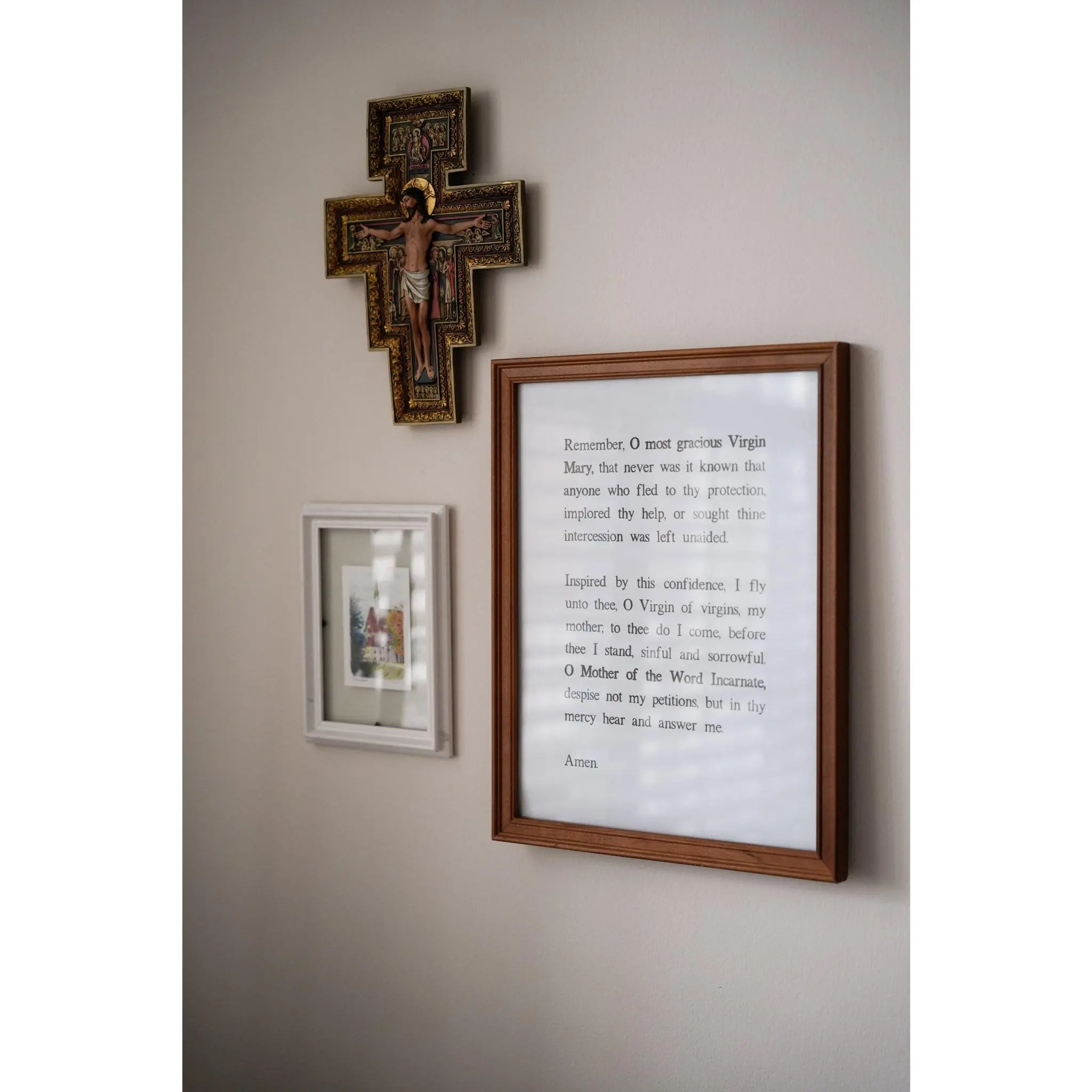 Memorare Poster (11x14)