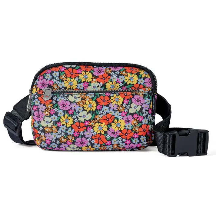 Painted Poppies Belt Bag