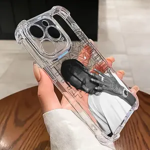 Chic Travis Phone Case for Iphone Models 16, 15, 14, 13, 12, 11 Pro Max, X, XR, XS Max, 8, And 7 Plus, Featuring a Transparent Soft Back Cover That Resists