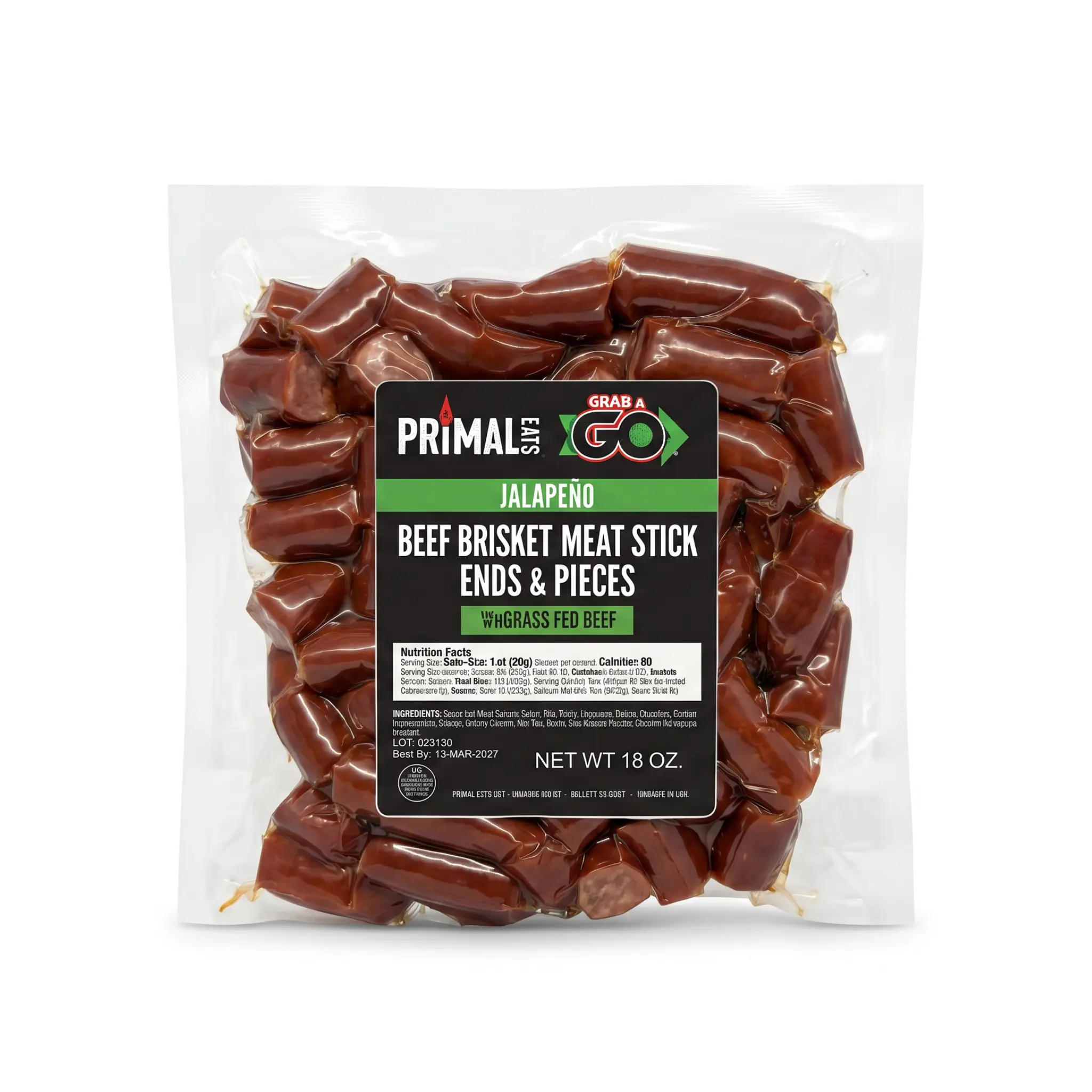Jalapeño Grass-Fed Brisket Ends & Pieces