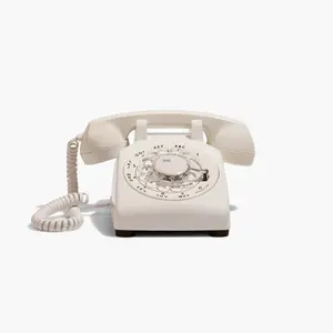 RENTAL | The Billy - White Rotary Phone Audio Guest Book