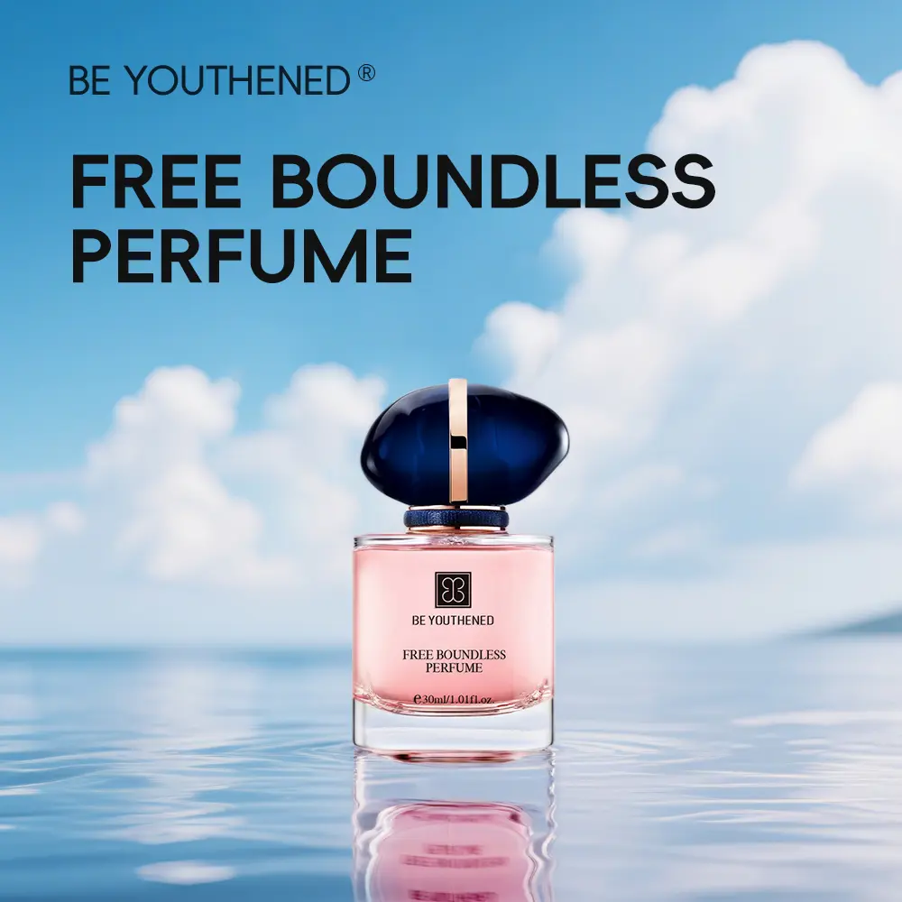 BE YOUTHENED Free Boundless Perfume | Orange Blossom & Musk. Wear Your Aura of Effortless Confidence/30ML