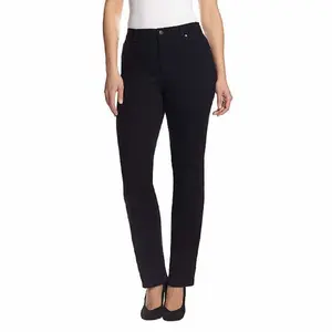 Gloria Vanderbilt Women’s Petite Amanda Jeans Black 6PS Short $56 NWT