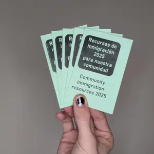 Recursos de Inmigración 2025/ Immigration Resources 2025 Zine