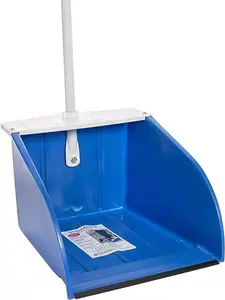 McLane Stand-Up Dust Pan, Indoor and Outdoor, Wide Mouth Dust Pan for Kitchen and Garage, (DP5)