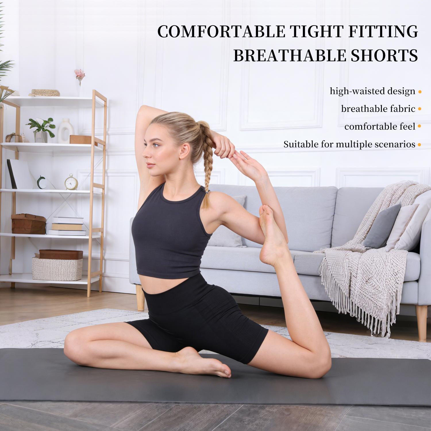 SUPAAC Women's Workout Gym Impact ShortsSeamless Hidden Scrunch Butt Lifting Athletic Bottoms Squat-Proof Mid-Rise Waistband summer thermal shorts