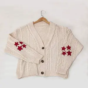 SeasonalSweaters™ - Cardigan V-neck Knitted Sweater
