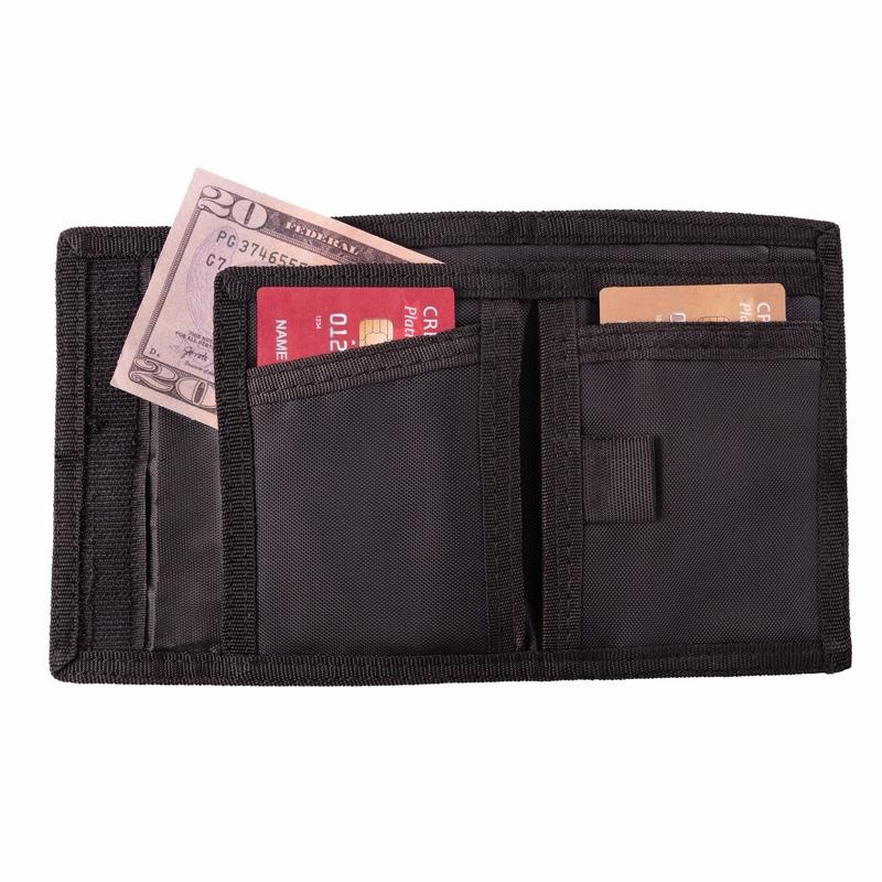 Rothco Commando Wallet Tri-Fold Design with Hook & Loop Closure 5 Interior Pockets for ID Credit Cards and Money Secure Storage
