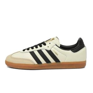 adidas Samba OG ‘Cream White Sand Strata’ Women’s - Perfect for Casual Footwear Walking Shoes Trainer Leather Girl Sneaker Runner Training Athletic Running