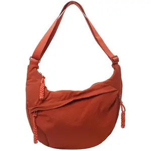 Nylon Crescent Crossbody Bag for Women  Tote Handbag Casual Sling Bag Dumpling Purse Bag for Outdoor Travel