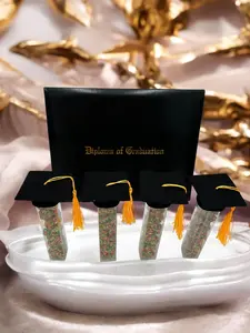 Graduation Cap Nerd Gummy Clusters 5 count