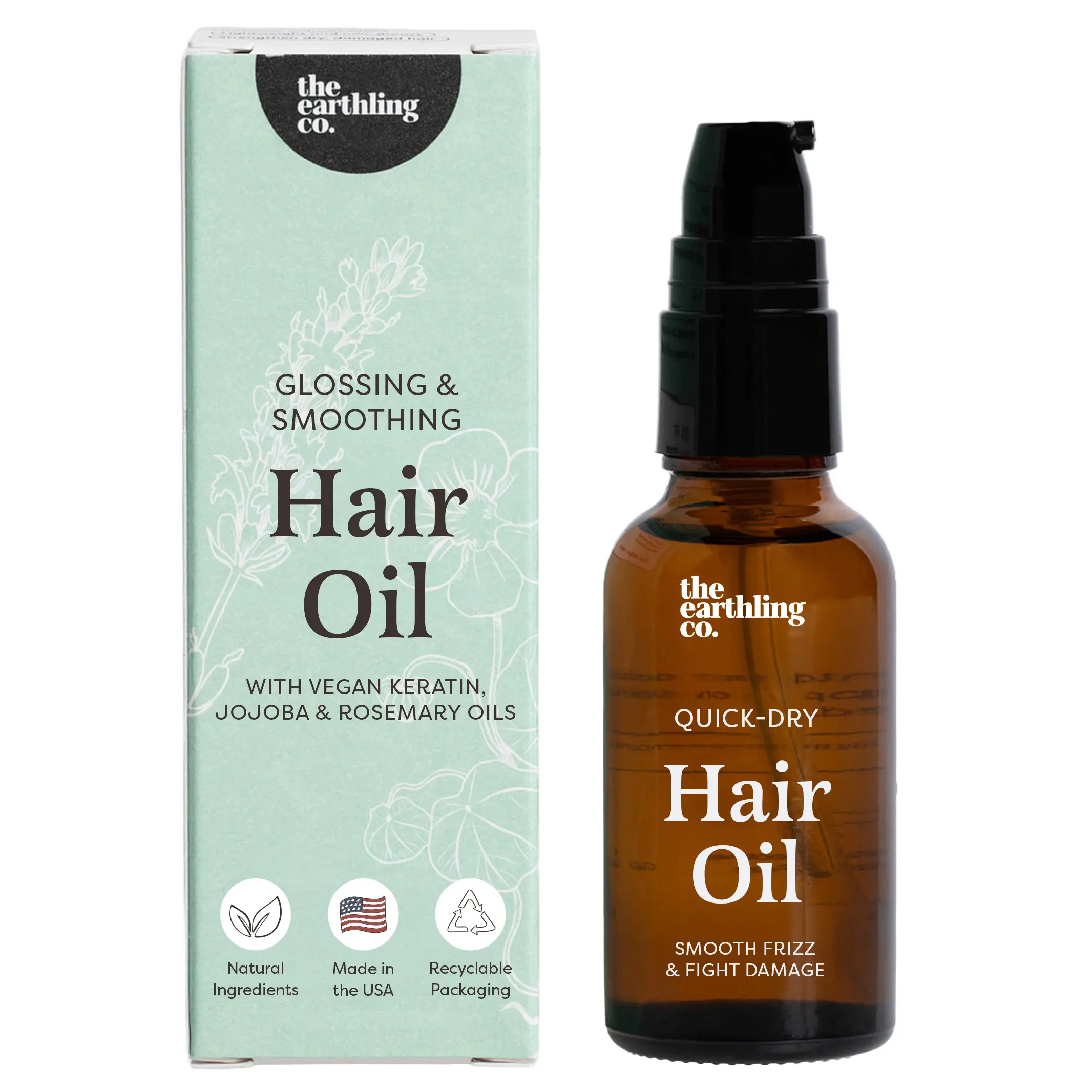 Glossing and Smoothing Hair Oil