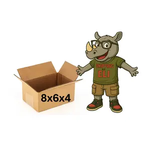 8x6x4 (32 ect) | SINGLE CARDBOARD BOX