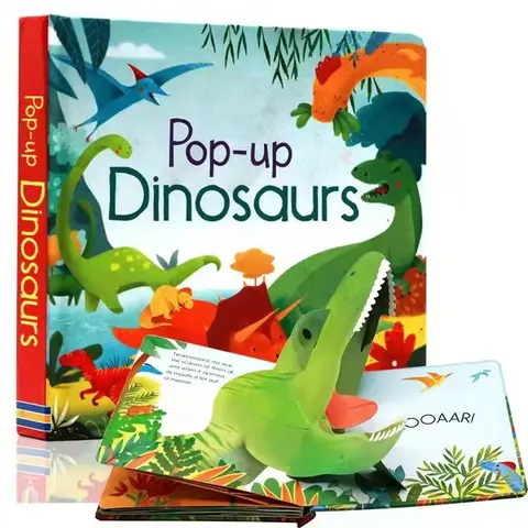 3D Pop Up Flap Picture English Books for Kids Fairy Tales Reading Book in English Montessori Learning 3D Books