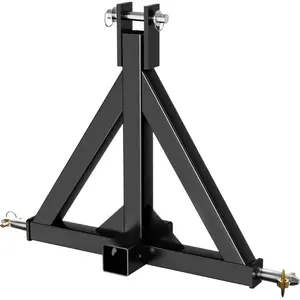 3-Point Trailer Hitch Receiver for Category 1 Tractors – Heavy Duty Drawbar Adapter, Quick Hitch Compatible, Ideal for Compact Tractor, Kubota, Agricultural Equipment, Agricultural & Construction Use, Attachment