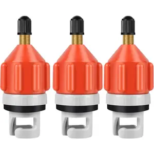 3 count Paddle Board Pump Adapter,  Inflatable Boat SUP Pump Adaptor, Conventional Air Adapter Quickly Inflation, SUP Air Adapters for Stand-Up Paddleboard and Kayak