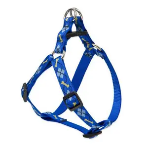 212 MAIN Lupine Dapper Dog Step-in Harness, Chew-Proof Step-in Type, 0.75 in. Width, Girth Adjustable Small Size (15 in.-21 in.), with Secure Attachment