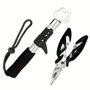 Multi-Use Lure Pliers, Fish Control Pliers, Pointed Jaw Fishing Line Clippers, Essential Fishing Accessories Tool, Must-Have Gear