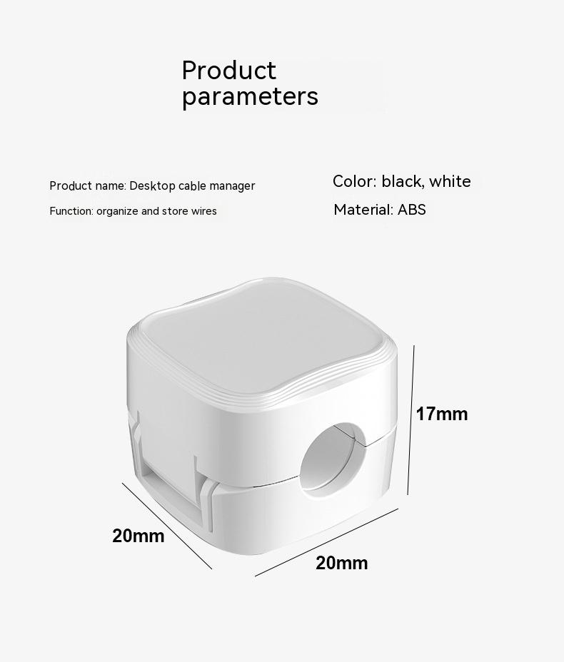 Magnetic Cable Clip Under Desk Cable Management Adjustable Cord Holder Wire Organizer And Cable Management Wire Keeper