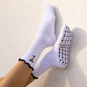 Pilates is my Happy Hour Martini Grip Socks