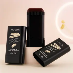 Disposable Hair dye comb Covers Gray Hair,Easy to Color, Portable for Quick Touch - Ups,  Resists Fading and Clumping