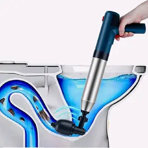 Electric High Pressure Air Gun Plunger for Efficient Drain Cleaning and Maintenance