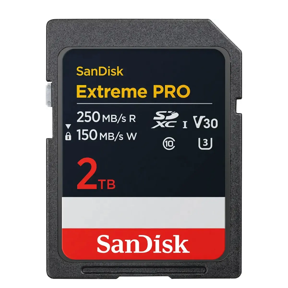 SanDisk Extreme PRO 2TB UHS-I U3 SDXC Memory Card
