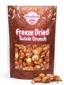 Freeze dried Twixie Crunch freeze dried candy Snack Bite viral freeze  dried freeze dried candy Crispy Texture Long Shelf Life