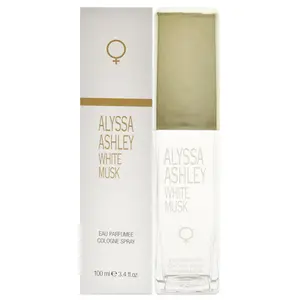 White Musk by Alyssa Ashley for Women - 3.4 oz Cologne Spray