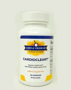 Cardio Clear 7 - 30 Capsules New/Sealed Exp 9/2026