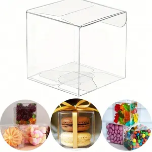 Transparent Elegant Gift Box, Multi-Purpose Party Favor Container, Ideal for Weddings, Birthdays, Singles Parties, Graduations, Christmas, Valentine's Day