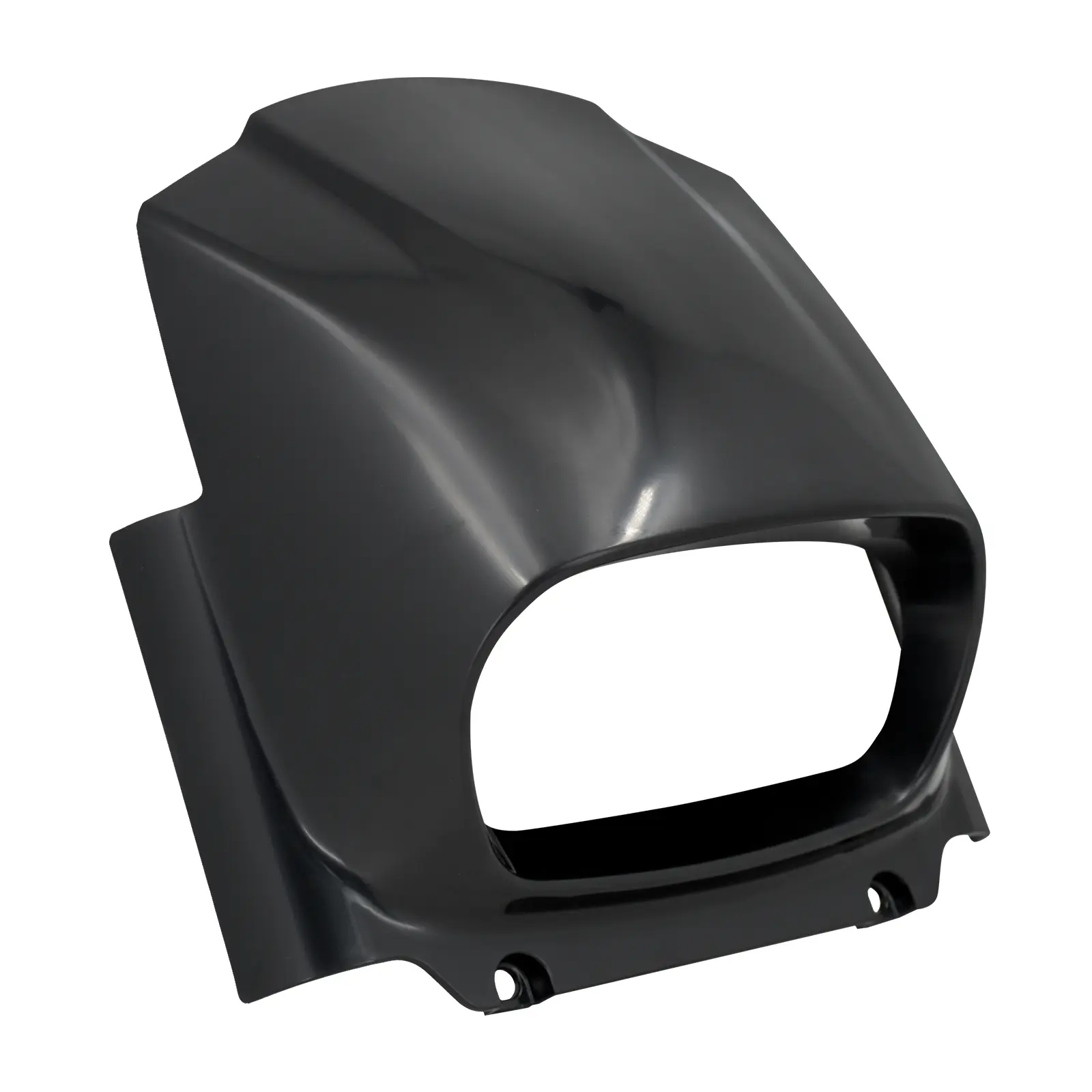 100% Brand New ABS Unpainted Headlight Fairing Cover Mask Cowl Replacement Parts, Custom Fit for Harley Softail M8 Fat Bob 2018-2023, 1 Set, Includes Hardware, Easy to Install, Enhancing Look and Design with Good Look and Style