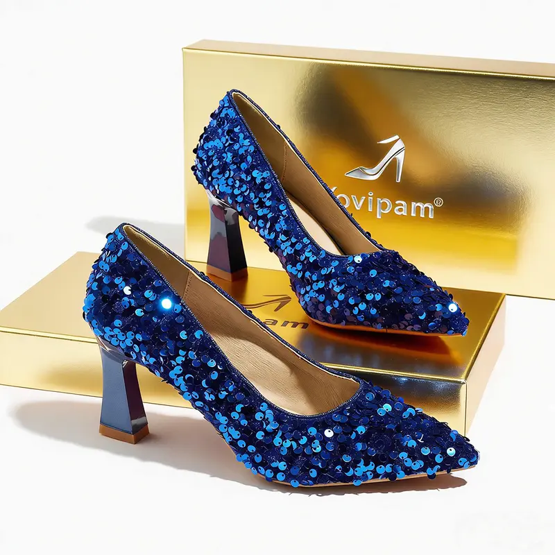 royal blue prom dress shoes - TikTok Shop