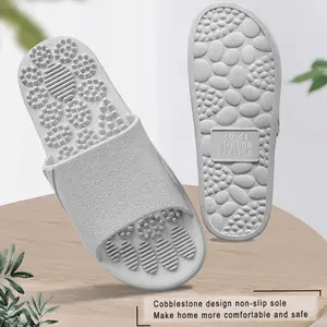 Stop Slipping After Every Shower! Quick-Dry Massage Bath Slippers – Non-Slip & Comfy for All, Quick-Dry Non-Slip Shower Slippers | Spa Massage Bath Shoes for Men & Women
