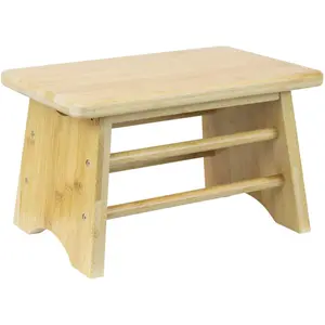 Sorbus Bamboo Step Stool for Potty Training and Reaching High Kitchen Counters, Furniture for Indoor Spaces bedroom furniture