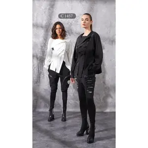 H-4 1457 Women Woven Shirt