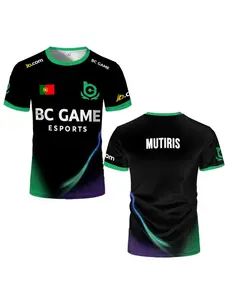 New CS2 BC. Game Esports jersey S1mple professional league player training suit, suitable for both men and women, breathable e-sports fan T-shirt
