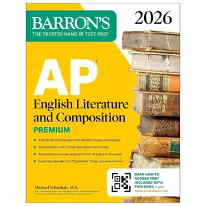 AP English Literature and Composition Premium, 2026: Prep Book with 8 Practice Tests + Online Practice (Barron's AP Prep) Premium Edition