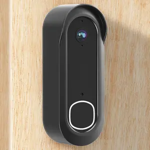 No Drill Adhesive Video Doorbell Mount for Arlo Video Doorbell / (2nd Gen), Not Block Doorbell Sensor, Anti- Camera Mount Door Mounting Bracket Holder Accessories for Apartments Houses