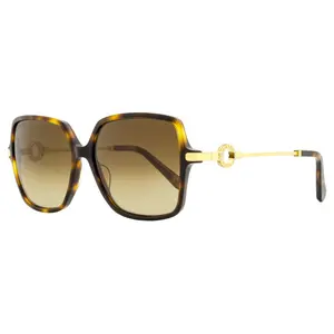 Omega Square Sunglasses OM0033 52G Havana/Gold 59mm