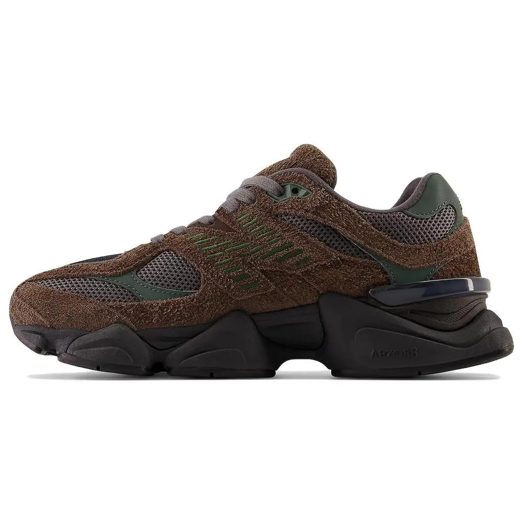 New Balance 9060 'Beef & Broccoli' Retro Design Sneaker, Bold Casual Wear Shoes with Breathable Mesh, Cushioned Midsole, Durable Rubber Outsole, Bold, Retro Design, Light Training, Lace-Up