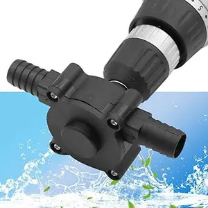 #SummerVibes Drill Pump for Water Gasolineoil Dieselsfluid Transfer Pump Mini Hand Self-Priming Quick Pumping Speed