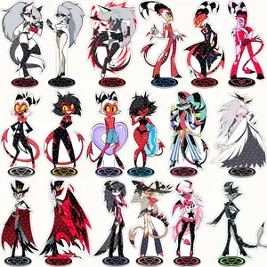 15Cm Creative Desktop Decorations Acrylic Standees for Loona Blitzo Moxxie Asmodeus Stella Sallie May Character Standing Plate