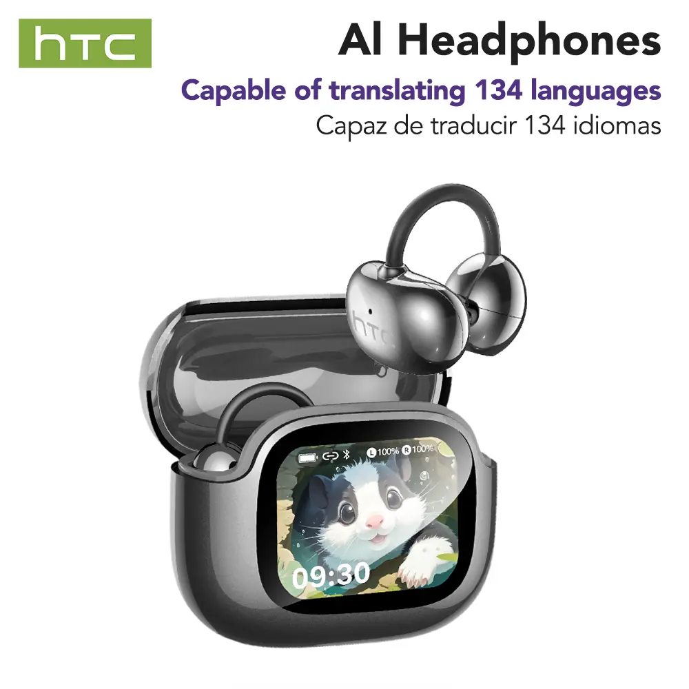 hTC NE32 Wireless Translation Earbuds Support 134 Languages