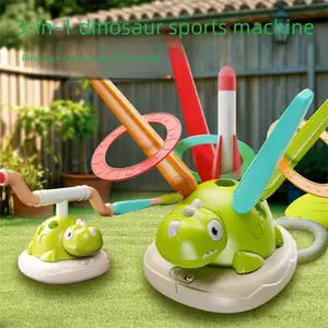 3-in-1 Dinosaur Exercise Machine for Children, Indoor and Outdoor Sensory Training , Energy-Consuming Parent-Child Interactive Jump Rope Play  surprise