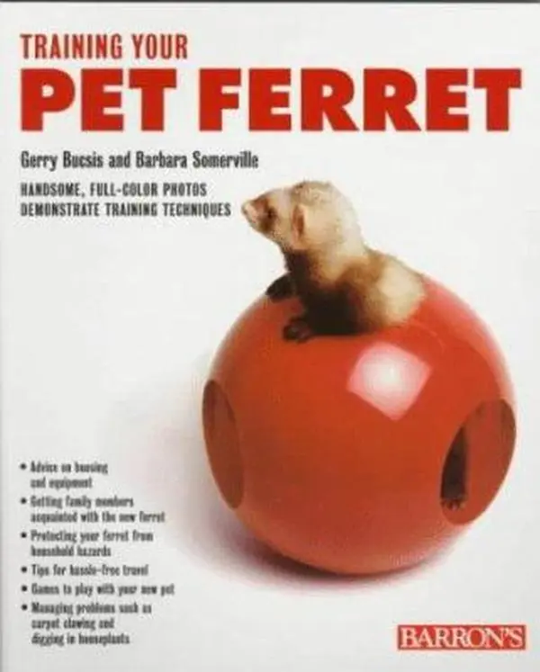USED Book - Training Your Pet Ferret by Gerry Bucsis (Paperback) - english