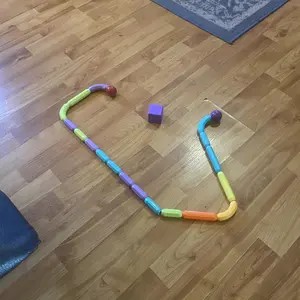 Magnetic Building Blocks Toy for Kids, Large-Size Magnets STEM Learning Educational Constructor Set, Magnetic Tiles Set, Birthday Gift for Ages 3-6, Random Colors