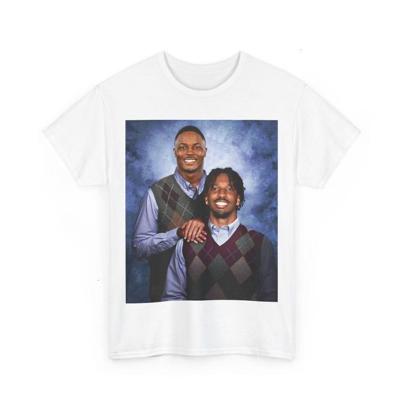 Jayden Daniels Terry McLaurin Washington Football T-Shirt/Sweatshirt, Step Brothers Football Shirt, Commanders Football Shirts, Football Funny Shirt