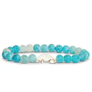 Fahlo Manatee Tracking Bracelet - Aqua Blue