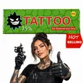 75% Strength Unscented Green International Tattoo Aftercare Cream - 10ml Strip Packaging, Lightweight, External Use Only, Fresh Feel, Soothing, Relaxing, Comfortable Texture, Suitable for All Skin Types (Includes Ingredients & Preparation Notes)